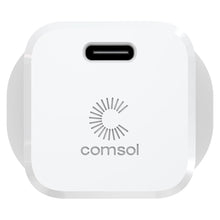 Load image into Gallery viewer, Comsol 20W USB-C Wall Charger &amp; 1.2m USBC to USBC Cable Combo Kit - CCK01F1
