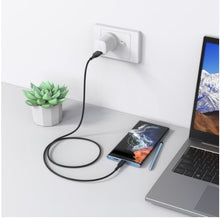 Load image into Gallery viewer, Comsol 1.2m USB-A to USB-C Charge &amp; Sync Cable Black - CMGR12BK
