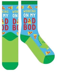 Novelty Fun Socks - Latest Craze in Socks! Working on Dad Bod
