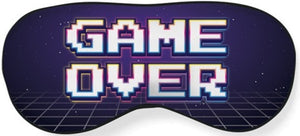 Sleeping Eye Mask Printed Game Over