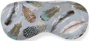 Sleeping Eye Mask Frankly Funny Printed Feathers