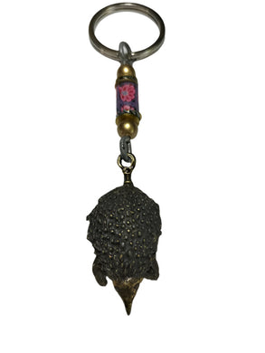 Keyring Echidna Pendant & Fimo Bead