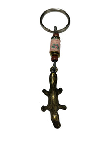 Keyring Platypus Pendant & Fimo Bead