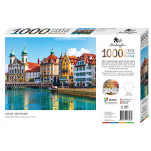 Load image into Gallery viewer, Hinkler Mindbogglers Premium 1000pc Jigsaw Puzzle Lucerne Switzerland

