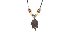 Load image into Gallery viewer, Necklace Echidna &amp; Wooden Beads
