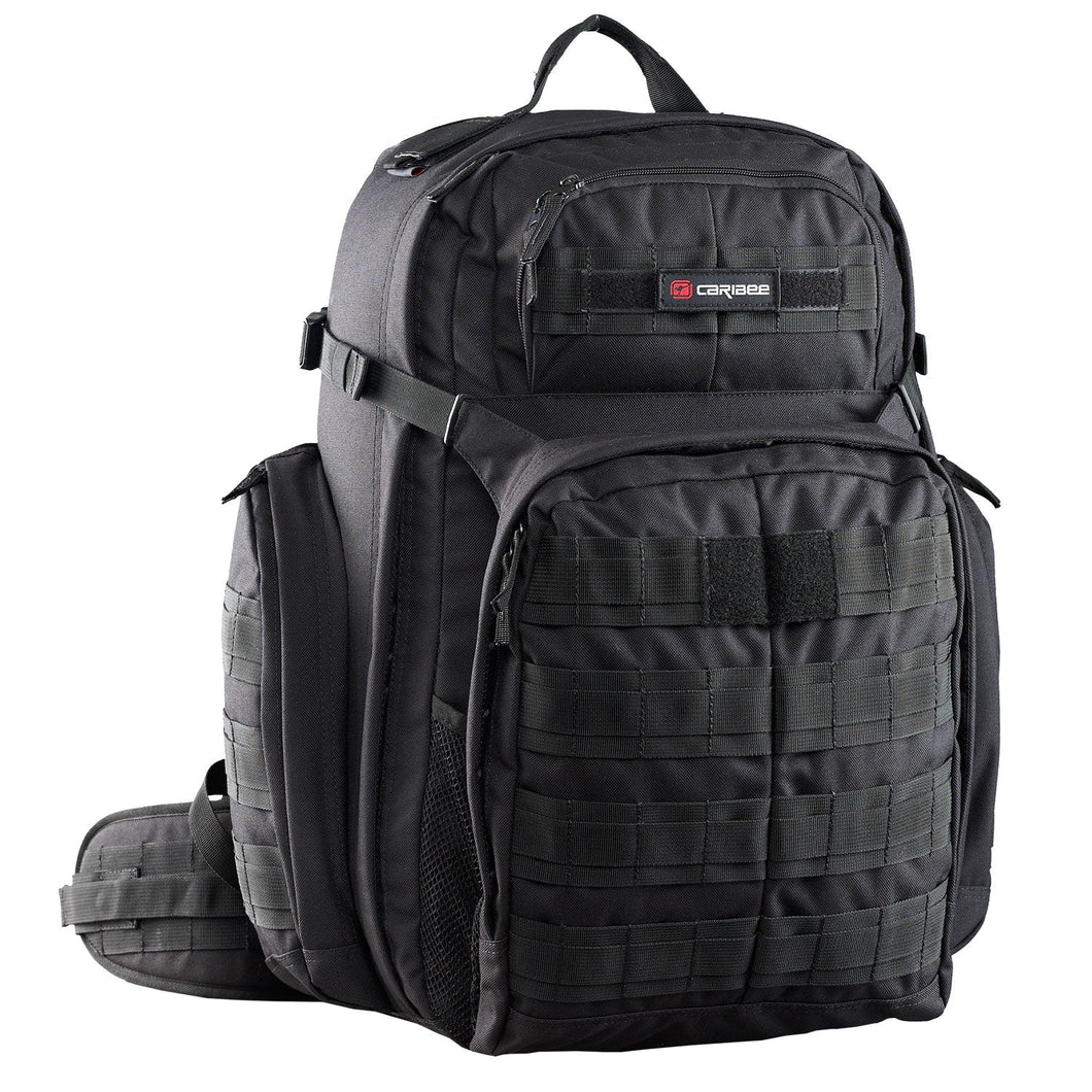 Caribee OP'S 50L Military Inspired Backpack Black - 6435