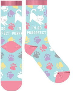 Novelty Fun Socks - Latest Craze in Socks! I'm So Purrrfect
