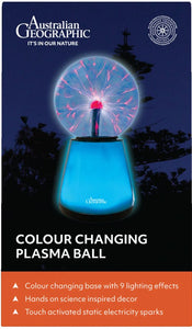 Australian Geographic Plasma Ball Colour Changing Base  - ULTGW0609