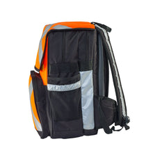Load image into Gallery viewer, Caribee Pilbara 34L Safety Backpack – Hi Vis Orange for Work &amp; Outdoor 11802

