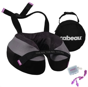 Cabeau The Neck's Evolution S3 Memory Foam Neck Travel Pillow Black/Grey - TNEP3426