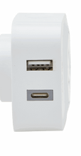 Load image into Gallery viewer, Korjo USB A+C &amp; Travel Power Adaptor for Italy/Switzerland - USBACEUIS
