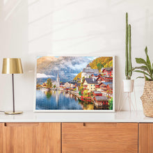 Load image into Gallery viewer, Hinkler Mindbogglers 1000pc Jigsaw Puzzle Village of Hallstatt Austria
