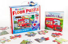 Load image into Gallery viewer, Hinkler Musical 28 Piece Floor Puzzle - The Wheels on the Bus!
