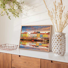 Load image into Gallery viewer, Hinkler Mindbogglers Premium 1000pc Jigsaw Puzzle Nyhavn Copenhagen Denmark
