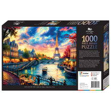 Load image into Gallery viewer, Hinkler Mindbogglers Premium Artisan 1000pc Jigsaw Puzzle Eiffel on the Seine
