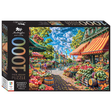 Load image into Gallery viewer, Mindbogglers Artisan 1000pc Jigsaw Puzzle Farmer's Market
