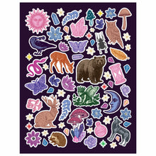 Load image into Gallery viewer, Artmaker Enchanted Forest Decorative Sticker Colouring Book
