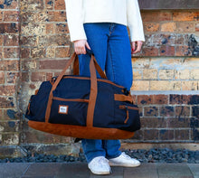 Load image into Gallery viewer, Caribee 50L Heritage Duffle Gear Bag Black - 5687
