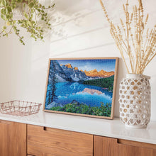 Load image into Gallery viewer, Hinkler Mindbogglers Premium 1000pc Jigsaw Puzzle Moraine Lake Alberta, Canada
