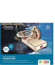 Load image into Gallery viewer, Australian Geographic marble run kit packaging with scenic background
