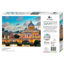 Load image into Gallery viewer, Hinkler Mindbogglers Premium 1000pc Jigsaw Puzzle St Peter's Basilica
