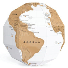 Load image into Gallery viewer, Australian Geographic DIY 3D Scratch Globe - ULTGW0645
