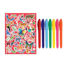 Load image into Gallery viewer, Kaleidoscope Vibrant Nature Colouring Kit - Beautiful Flora &amp; Fauna
