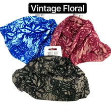 Load image into Gallery viewer, Head Wrap Multi Way Vintage Floral - Polyester Microfibre - Available in 3 Colours
