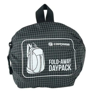 Caribee 20L Fold Away Day Pack Black 1211 - Ultra Compact