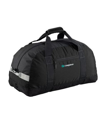 Caribee Loco 60cm/55L Medium Gear Foldable Duffle Bag Black - Great for Camping/4WD