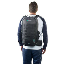 Load image into Gallery viewer, Caribee Triple Peak 34L Slimline Backpack - Storm Black - Hydration Ready! - 6109
