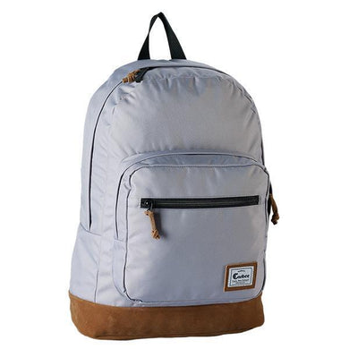 Caribee Retro 26L Backpack Grey - Perfect for School/Uni/Weekends