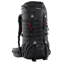 Load image into Gallery viewer, Caribee Pulse 65L Trekking Rucksack - Black - 6612
