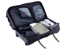 Load image into Gallery viewer, Caribee Split Roller 100L Wheeled Travel Luggage Black - 6648
