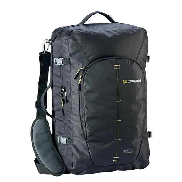 Caribee Skymaster 40L Carry on Luggage Case Black 69161
