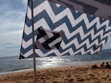 Load image into Gallery viewer, Caribee Long Reef Beach Shade Navy/White - 7070
