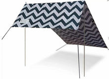 Load image into Gallery viewer, Caribee Long Reef Beach Shade Navy/White - 7070
