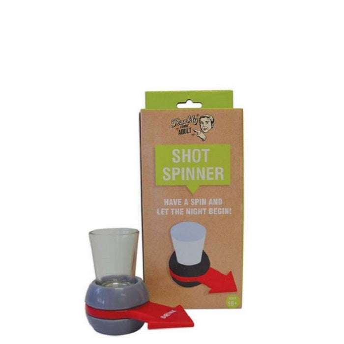 Frankly Funny Shot Spinner Drinking Game- Ages 18+ - E5117