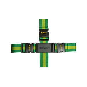 Korjo Travel Crossed Luggage Strap Set 1.8m & 2.5m Lengths - LSX97