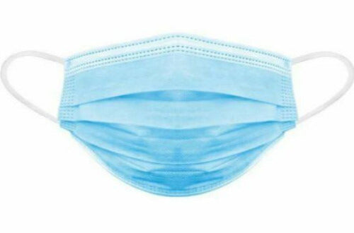 Merrits Disposable Face Masks 10 pk - 3 Ply Protection