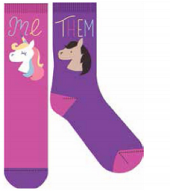 Novelty Fun Socks - Latest Craze in Socks! Odd Unicorn