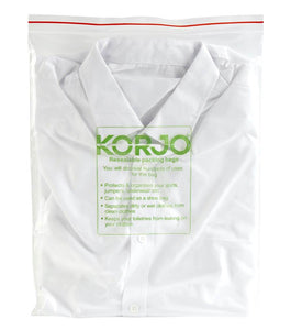 Korjo 5 pack Resealable Packing Bags - Great for Home & Travel - PB11