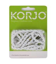 Load image into Gallery viewer, Korjo 3 Metre Pegless Clothesline For Travel Camping or Home Use - PCL17
