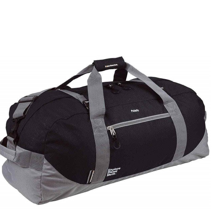 Explore Planet Earth Polaris 90L Travel Gear Bag Black POL90BLK