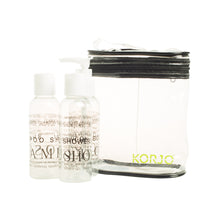 Load image into Gallery viewer, Korjo Travel Refillable Plastic Bottles Set of 3 - 100ml each - RF773
