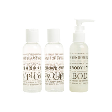 Korjo Travel Refillable Plastic Bottles Set of 3 - 100ml each - RF773