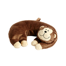 Load image into Gallery viewer, Korjo Squinchy Travel Pillow Monkey - SQKM. Ideal for Any Trip
