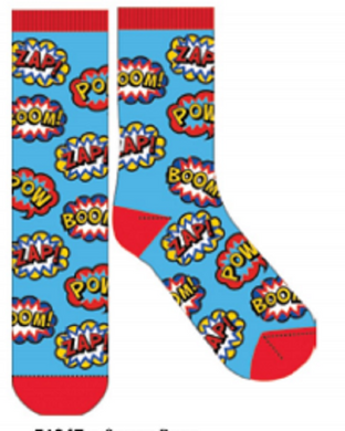 Novelty Fun Socks - Latest Craze in Socks! Super Pow