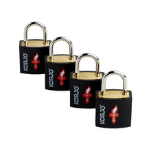 Load image into Gallery viewer, Korjo Travel TSA Compliant Luggage Keyed 20mm Locks Four Pack  - TSALL4
