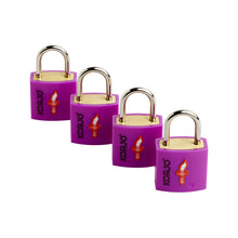 Load image into Gallery viewer, Korjo Travel TSA Compliant Luggage Keyed 20mm Locks Four Pack  - TSALL4
